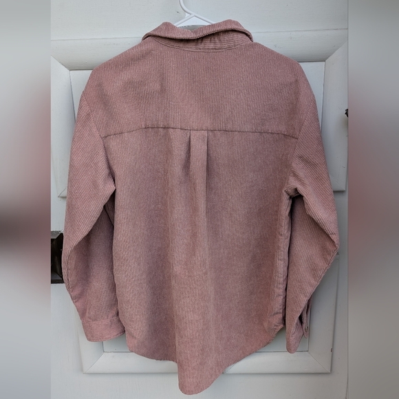 Pink Lily Mauve Button Down Shirt - Picture 2 of 5